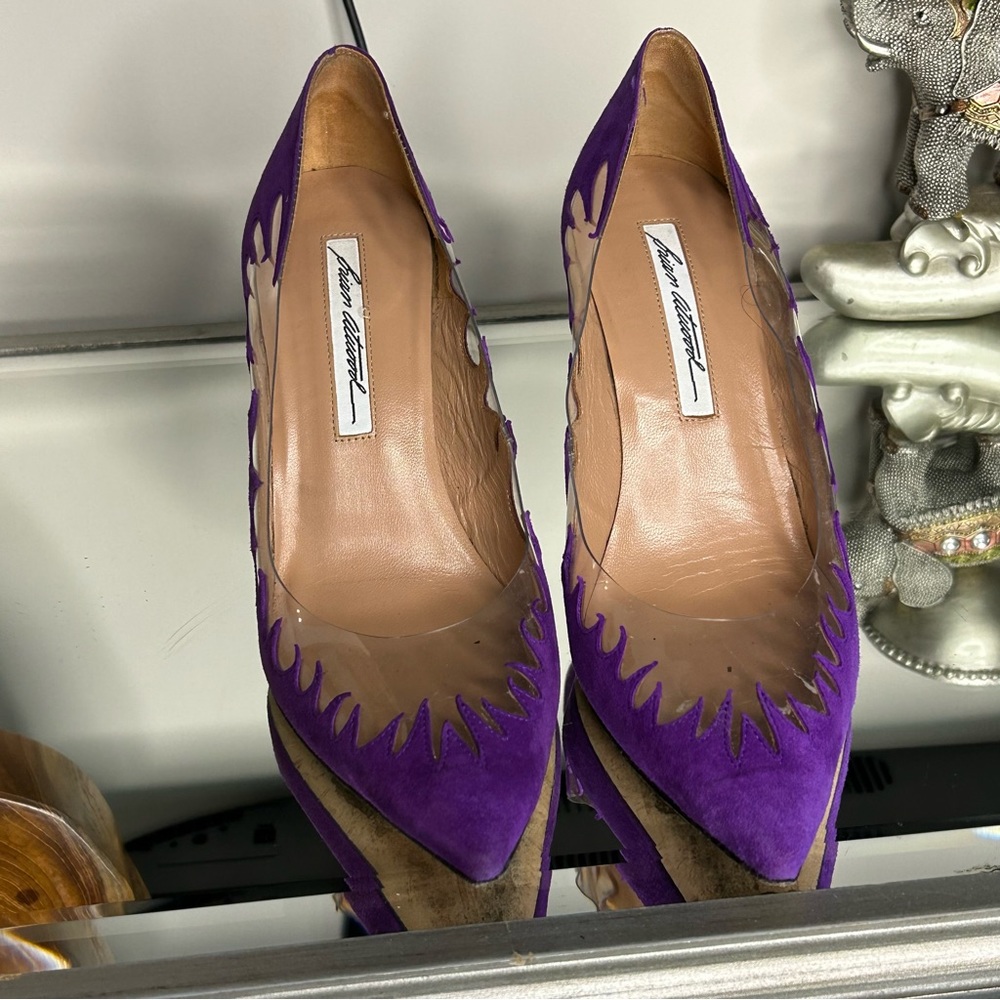 Beautiful Purple Pumps